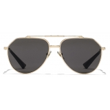 Dolce & Gabbana - Stefano Sunglasses - Gold Grey - Dolce & Gabbana Eyewear