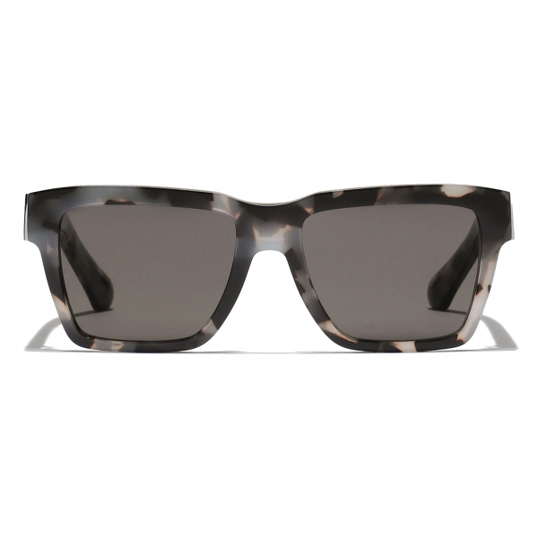Dolce & Gabbana - Mirror Logo Sunglasses - Havana Grey - Dolce & Gabbana Eyewear