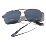 Dolce & Gabbana - Stefano Sunglasses - Gunmetal Dark Blue - Dolce & Gabbana Eyewear