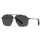 Dolce & Gabbana - Occhiale da Sole Stefano - Nero - Dolce & Gabbana Eyewear