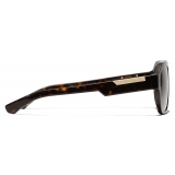 Dolce & Gabbana - Mirror Logo Sunglasses - Havana - Dolce & Gabbana Eyewear