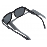 Dolce & Gabbana - Mirror Logo Sunglasses - Matte Black - Dolce & Gabbana Eyewear