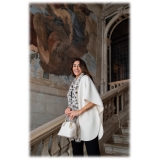 Avvenice - Leila - Cashmere and Canadian Lynx Cape - Loro Piana Cashmere - Furs - Coats - Luxury Exclusive Collection