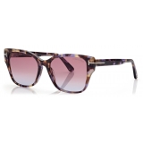 Tom Ford - Elsa Sunglasses - Cat Eye Sunglasses - Havana Gradient - Sunglasses - Tom Ford Eyewear