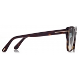 Tom Ford - Occhiali da Sole Elsa - Occhiali da Sole Cat Eye - Havana - Occhiali da Sole - Tom Ford Eyewear