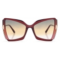 Tom Ford - Gia Sunglasses - Butterfly Sunglasses - Bordeaux - Sunglasses - Tom Ford Eyewear