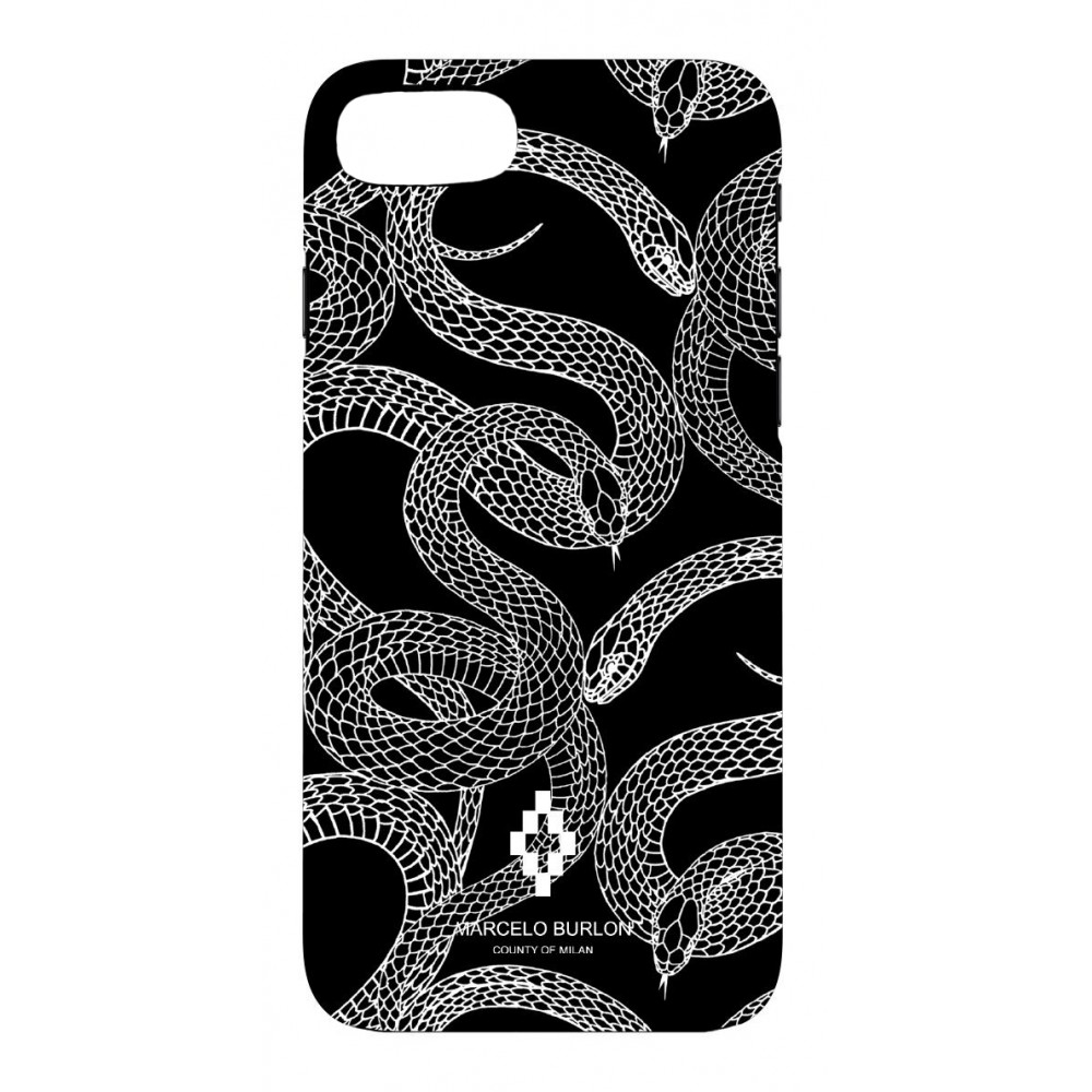 Jakke Slid strop Marcelo Burlon - All Over Snake Cover - iPhone 8 Plus / 7 Plus - Apple -  County of Milan - Printed Case - Avvenice