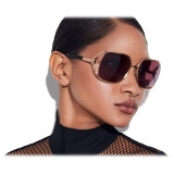 Tom Ford - Occhiali da Sole Goldie - Occhiali da Sole Squadrati - Oro Rosa - Occhiali da Sole - Tom Ford Eyewear