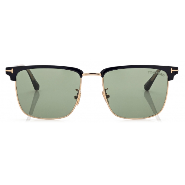 Tom Ford - Hudson Sunglasses - Square Sunglasses - Black - Sunglasses - Tom Ford Eyewear