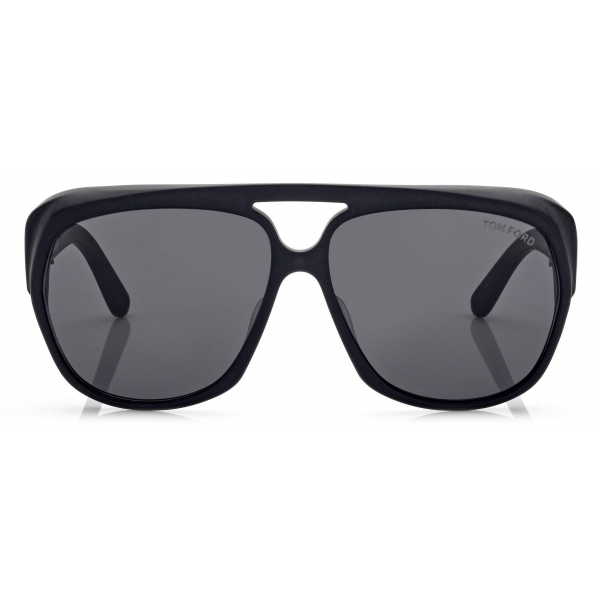 Tom Ford - Jayden Sunglasses - Wraparound Sunglasses - Matte Black - Sunglasses - Tom Ford Eyewear