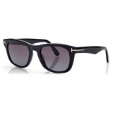 Tom Ford - Kendel Sunglasses - Oval Sunglasses - Black - Sunglasses - Tom Ford Eyewear