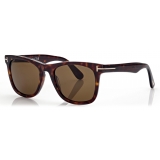 Tom Ford - Occhiali da Sole Kevyn - Occhiali da Sole Squadrati - Havana - Occhiali da Sole - Tom Ford Eyewear