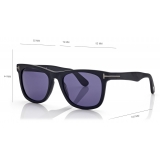 Tom Ford - Occhiali da Sole Kevyn - Occhiali da Sole Squadrati - Nero - Occhiali da Sole - Tom Ford Eyewear