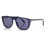 Tom Ford - Occhiali da Sole Lionel - Occhiali da Sole Squadrati - Navy - Occhiali da Sole - Tom Ford Eyewear