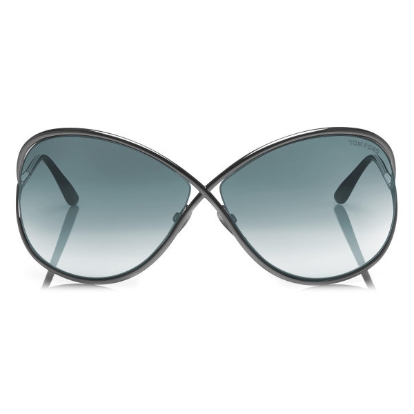 Tom Ford - Miranda Sunglasses - Oversized Square Sunglasses - Gunmetal - Sunglasses - Tom Ford Eyewear