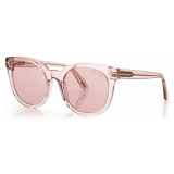 Tom Ford - Moira Sunglasses - Oversized Sunglasses - Shiny Pink Bordeaux - Sunglasses - Tom Ford Eyewear