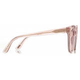 Tom Ford - Moira Sunglasses - Oversized Sunglasses - Shiny Pink Bordeaux - Sunglasses - Tom Ford Eyewear