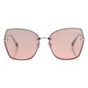 Tom Ford - Occhiali da Sole Nickie - Occhiali da Sole a Farfalla - Oro Rosa - Occhiali da Sole - Tom Ford Eyewear