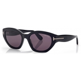 Tom Ford - Occhiali da Sole Penny - Occhiali da Sole Cat Eye - Nero - Occhiali da Sole - Tom Ford Eyewear