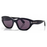 Tom Ford - Penny Sunglasses - Cat Eye Sunglasses - Black - Sunglasses - Tom Ford Eyewear