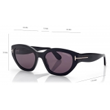 Tom Ford - Occhiali da Sole Penny - Occhiali da Sole Cat Eye - Nero - Occhiali da Sole - Tom Ford Eyewear