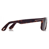 Tom Ford - Philippe Sunglasses - Rectangular Sunglasses - Dark Havana - Sunglasses - Tom Ford Eyewear