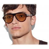 Tom Ford - Occhiali da Sole Quincy - Occhiali da Sole Pilota - Havana Scuro - Occhiali da Sole - Tom Ford Eyewear