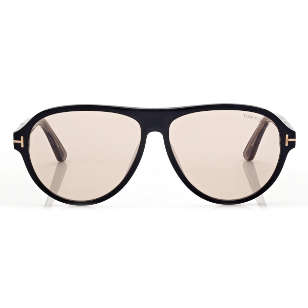 Tom Ford - Quincy Sunglasses - Pilot Sunglasses - Black Brown - Sunglasses - Tom Ford Eyewear