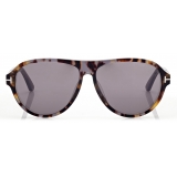 Tom Ford - Occhiali da Sole Quincy - Occhiali da Sole Pilota - Havana Sfumato - Occhiali da Sole - Tom Ford Eyewear