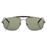 Tom Ford - Occhiali da Sole Navigator e Titanio Corno - Flash - Occhiali da Sole - Tom Ford Eyewear