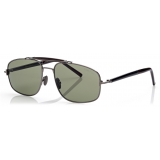 Tom Ford - Occhiali da Sole Navigator e Titanio Corno - Flash - Occhiali da Sole - Tom Ford Eyewear