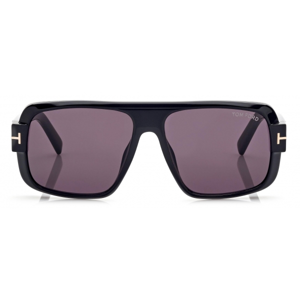 Tom Ford - Occhiali da Sole Turner - Occhiali da Sole Squadrati - Nero - Occhiali da Sole - Tom Ford Eyewear