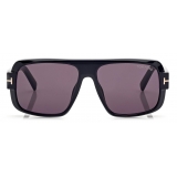 Tom Ford - Occhiali da Sole Turner - Occhiali da Sole Squadrati - Nero - Occhiali da Sole - Tom Ford Eyewear