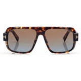 Tom Ford - Turner Sunglasses - Square Sunglasses - Dark Havana - Sunglasses - Tom Ford Eyewear