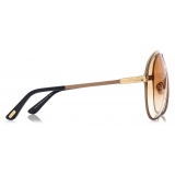 Tom Ford - Occhiali da Sole Xavier - Occhiali da Sole Pilota - Oro - Occhiali da Sole - Tom Ford Eyewear