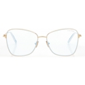 Tom Ford - Blue Block Butterfly Optical Glasses - Palladium - Optical Glasses - Tom Ford Eyewear