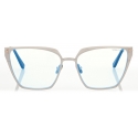 Tom Ford - Occhiali da Vista Blue Block a Farfalla - Palladio - Occhiali da Vista - Tom Ford Eyewear