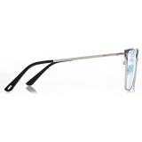 Tom Ford - Occhiali da Vista Blue Block a Farfalla - Palladio - Occhiali da Vista - Tom Ford Eyewear