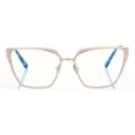 Tom Ford - Occhiali da Vista Blue Block a Farfalla - Oro - Occhiali da Vista - Tom Ford Eyewear