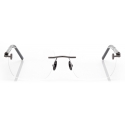 Tom Ford - Horn and Titanium Rectangular Optical Glasses - Gunmetal - Optical Glasses - Tom Ford Eyewear