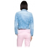 Dondup - Denim Jacket with Application Detail - Blue - Jacket - Luxury Exclusive Collection