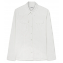 Dondup - Cotton Western Shirt - White - Shirt - Luxury Exclusive Collection