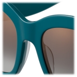 Cartier - Cat Eye - Petroleum Gray Lenses - Signature C de Cartier Collection - Sunglasses - Cartier Eyewear
