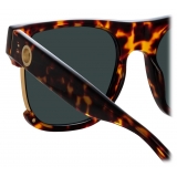 Linda Farrow - Lomas D-Frame Sunglasses in Tortoiseshell - LFL1438C2SUN - Linda Farrow Eyewear