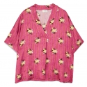 Ottod'Ame - Oversized Tunic in Floral Pattern - Pink - Shirt - Luxury Exclusive Collection