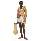 Ottod'Ame - Camicia in Cotone Fantasia Floreale - Arancione - Camicia - Luxury Exclusive Collection