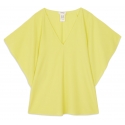 Ottod'Ame - Blusa Morbida in Misto Seta - Lime - Camicia - Luxury Exclusive Collection