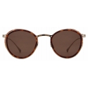 Giorgio Armani - Yuichi Toyama Sunglasses - Shiny Bronze Dark Brown - Sunglasses - Giorgio Armani Eyewear