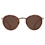 Giorgio Armani - Yuichi Toyama Sunglasses - Shiny Bronze Dark Brown - Sunglasses - Giorgio Armani Eyewear