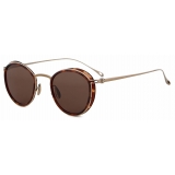 Giorgio Armani - Yuichi Toyama Sunglasses - Shiny Bronze Dark Brown - Sunglasses - Giorgio Armani Eyewear